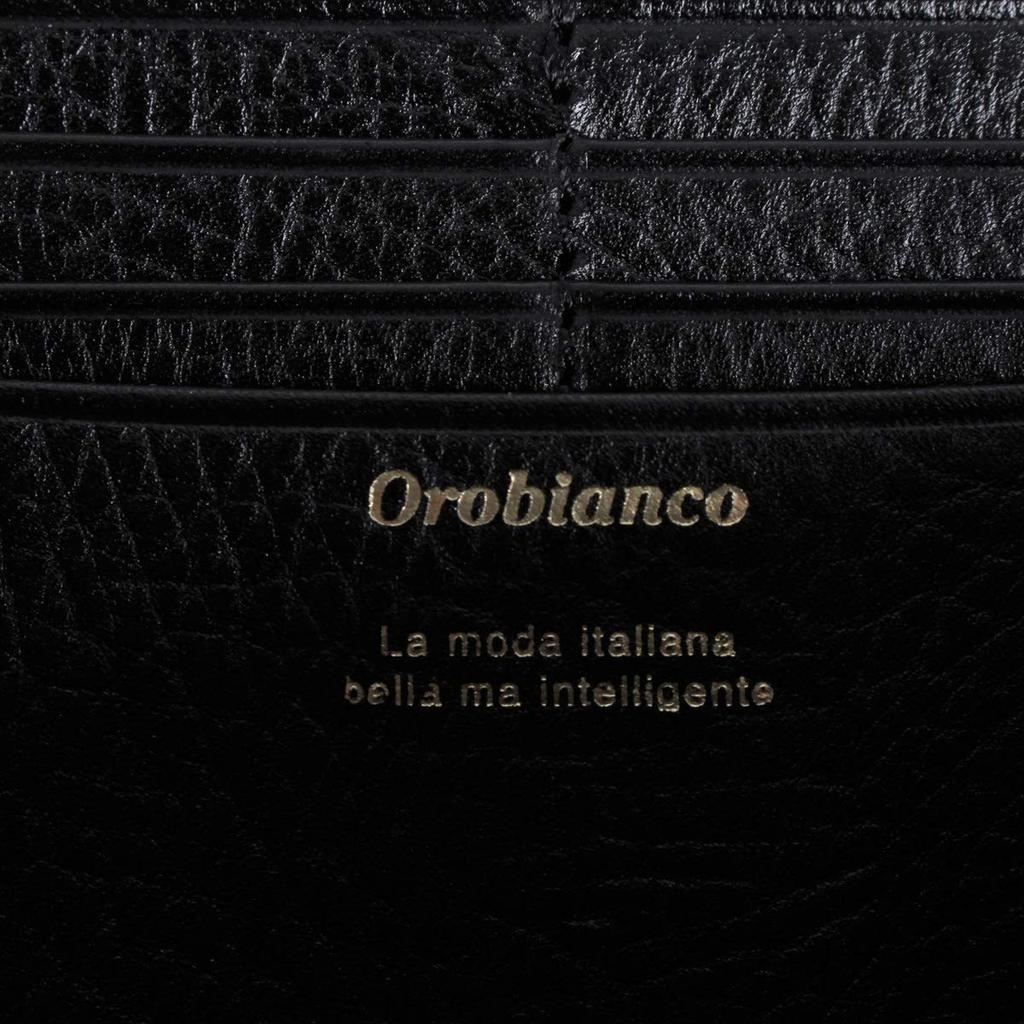 Orobianco Длинный кошелек ORS-092600, Черный, Кошелек на круговой молнии