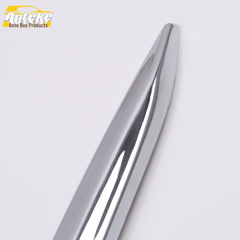 18 CC Tailgate Trim: Rear Trunk Bright Strip & Bumper Protector