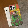Чехол для телефона Denji Chainsaw Man из аниме для iPhone 16 15 17 Pro 11 12 13 14 Pro Max Plus Мягкая силиконовая крышка-оболочка с эффектом волн