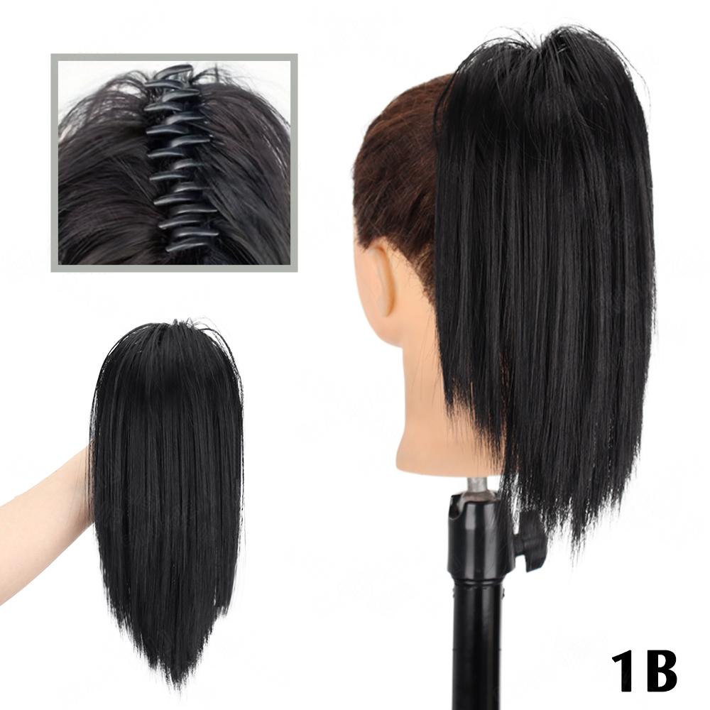 MERISIHAIR Синтетические грязные пучки для наращивания волос, прямые волосы для женщин, зажим для волос, хвост, пучки для волос для ежедневного использования, волосы