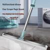 Magic Broom: Soft Silicone Mop & Floor Squeegee for Wet/Dry Use In Bathrooms