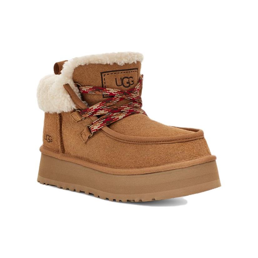 UGG Ботинок Funkarra Cabin Cuff, каштановый (Женский) Женские кроссовки 1143954-CHE