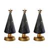 1/3Pcs Christmas Tree Decor with LED Light Built-in Timer Gradient Xmas Tree Sculptures Festive Home Decor