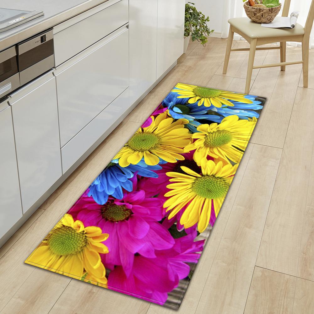 Коврик для входной двери спальни, коврик для гостиной, домашний коридор, ванная комната, балконная дверь, нескользящий ковер