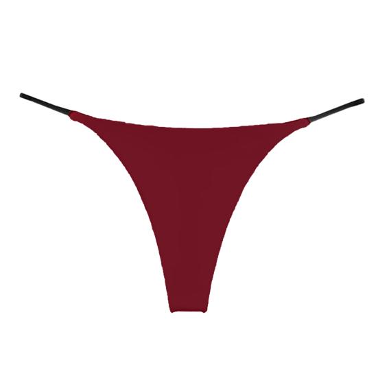 Женские стринги-стринги сексуальные с низкой талией и Т-образным вырезом Tangas Hipster нижнее белье бесшовное No Show