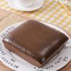 Soft Simulation Bread Squeeze Toys Round/Square Sensory Squishy Toy Squeeze Toast Toy  Fidget Toy