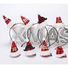 Celebrity Christmas Mini Santa Girl Santa Boy Hair Ornament, B Hairpin, 4 Pieces