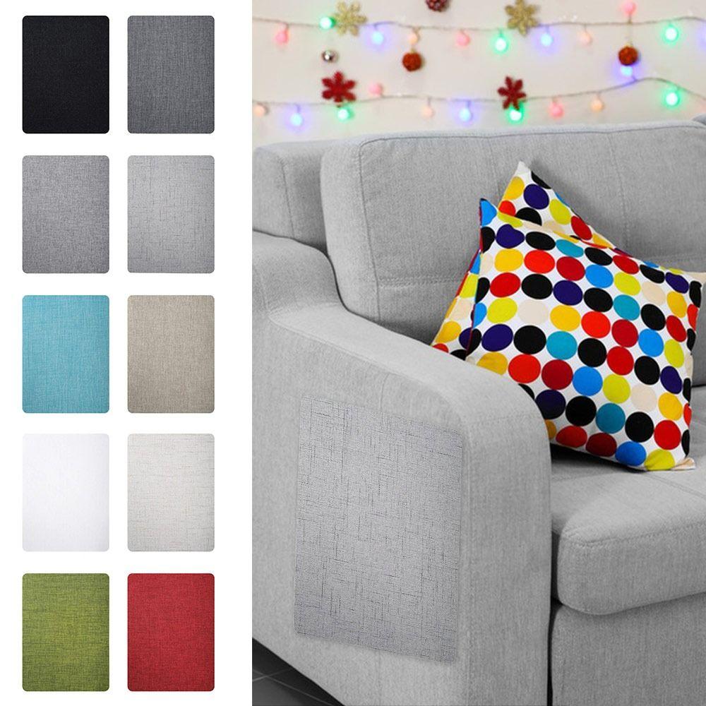 2PCS Multi-Color Self-Adhesive Patch Easy-to-Use Furniture Repair Patch Linen Sticker Sheet Bed