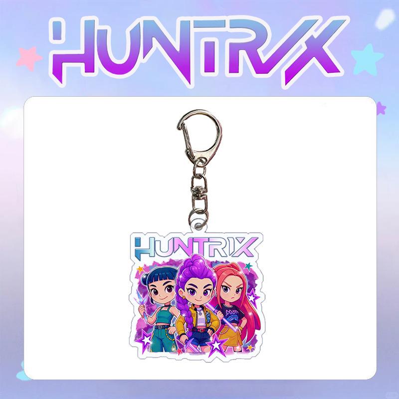 Kpop Demon Hunters Mini Keychains Golden Idol Rumi Zoey Jinu Mira Tiger Keyrings - Kpop Fans Accessories Gifts