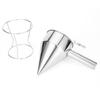 600/1200ML Oil Hopper with Bracket Stainless Steel Funnel Dispenser Cupcake Pancake Batter Octopus Fish Ball Kitchen Baking Tools