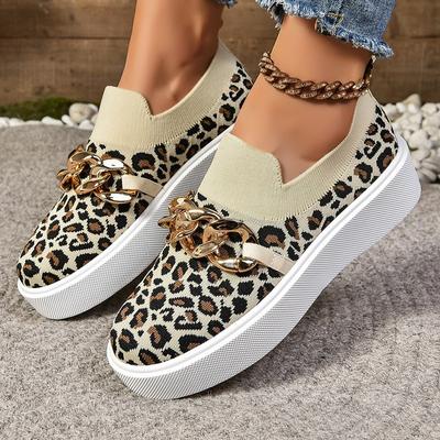 Весенняя и осенняя обувь больших размеров, подходящая по цвету, с круглым носком и толстой подошвой, летящая плетеная повседневная обувь, женская обувь