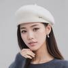 Women's Autumn/Winter 3D Shaping Wool Beret – Retro All-Match Octagonal Hat for a Slimming Effect
