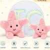Jellycat Морские животные Пушистая морская звезда Кукла-компаньон Плюшевая кукла 10 см высотой