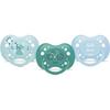 Anatomical Pacifiers - Baby Bear - Pack of 3 - +18 Months - Resistant and Anti-irritation