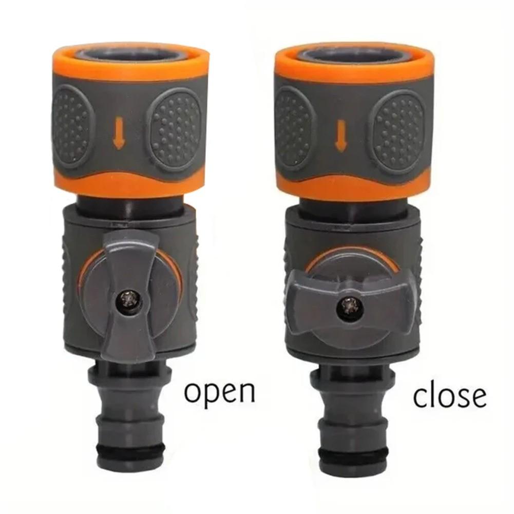 Integrated Flow Control Valve Garden Hose Adapter Tool-free Installation