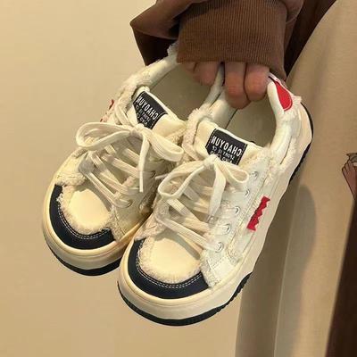 Милый национальный кот уродливо милый туфли на большой голове женские зимние на платформе студенческие спортивные и повседневные туфли цветовая гамма