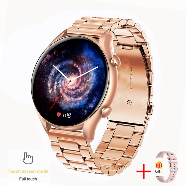 1,32 "amoled 360*360 экран Смарт-часы для мужчин и женщин настраиваемый циферблат водонепроницаемый Bluetooth вызов Смарт-часы для Xiaomi Huawei