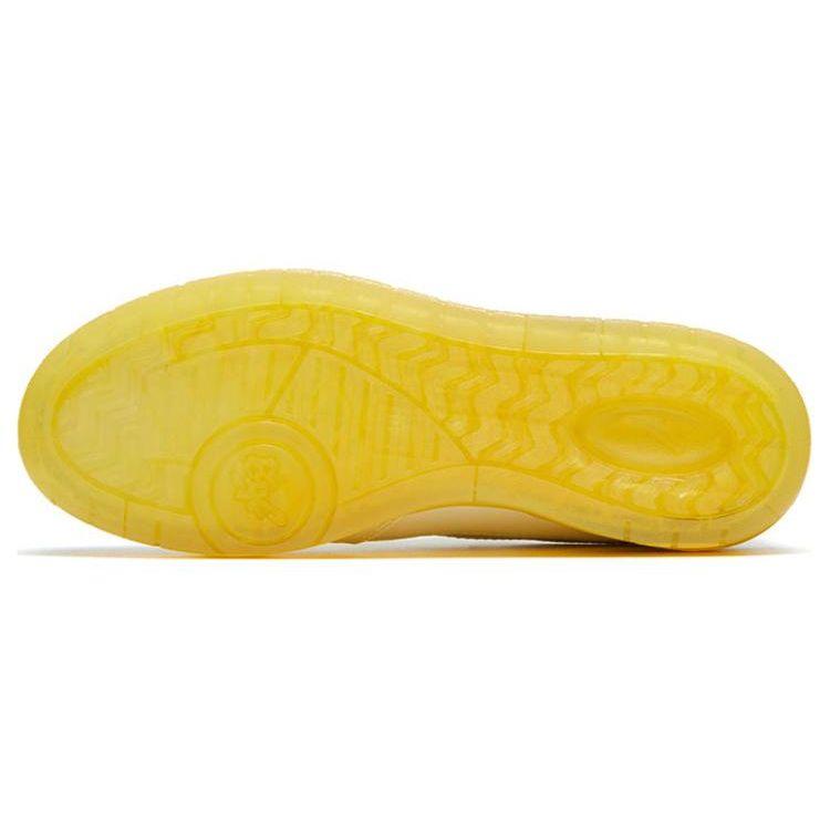 Anta Кроссовки Flame 4.0 с нескользящей подошвой, амортизирующие, износостойкие, мужские, белые, желтые 112328081-6