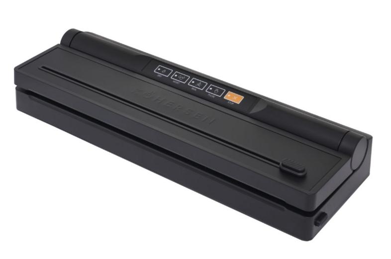 KOHERSEN Black Matt Compact Vacuum Sealer, Black