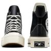 Converse Высокие черные кроссовки унисекс Chuck 70 De Luxe Squared Egret A06435C