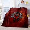 World Warcraft Plush Blanket Suitable All Seasons Soft Comfortable Sofa Office Nap Travel Festive Gift