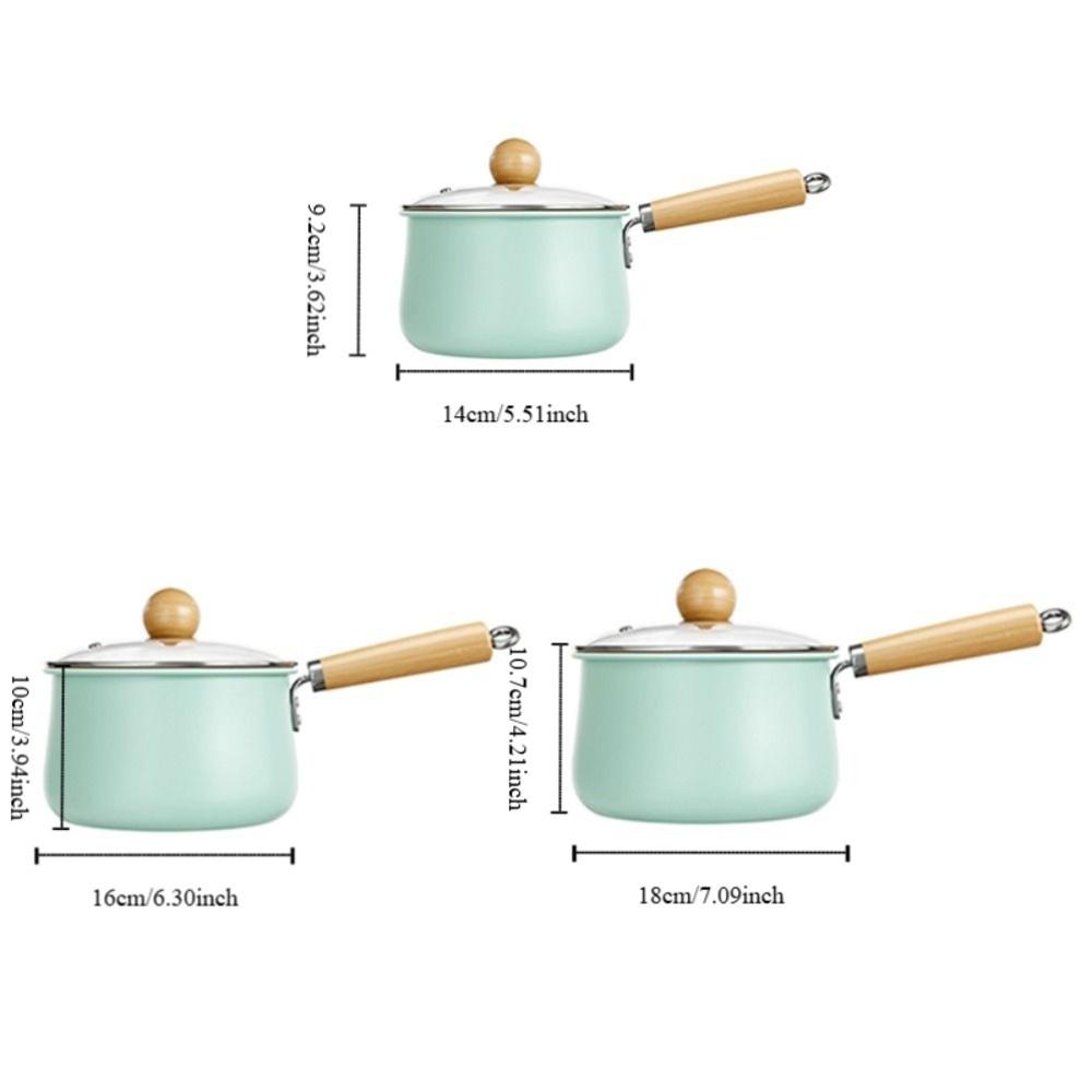 Non-stick Soup Pan Mini Baby Food Pot Universal Saucepan Porridge