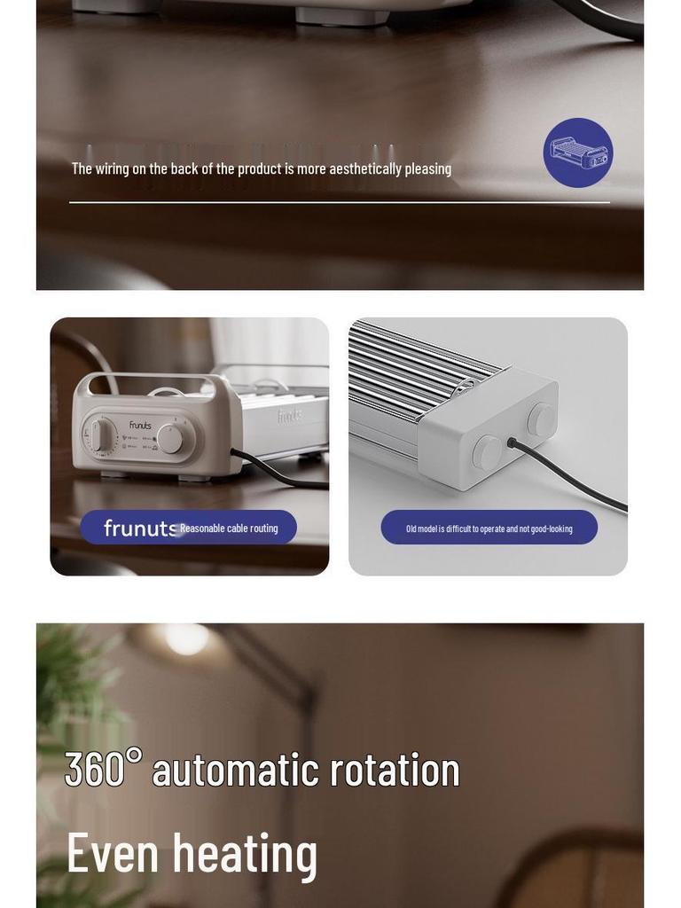 Compact Multi-Functional Automatic Hot Dog & Sausage Maker