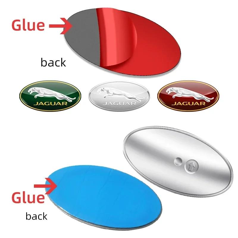 3D Metal Car Fender Side Wing Blade Badge Emblem Sticker For Jaguar X S F XF XE XJ XK XEL XFL XJL XJ6 XJS XKR XFR F-Type F-Pace SS1