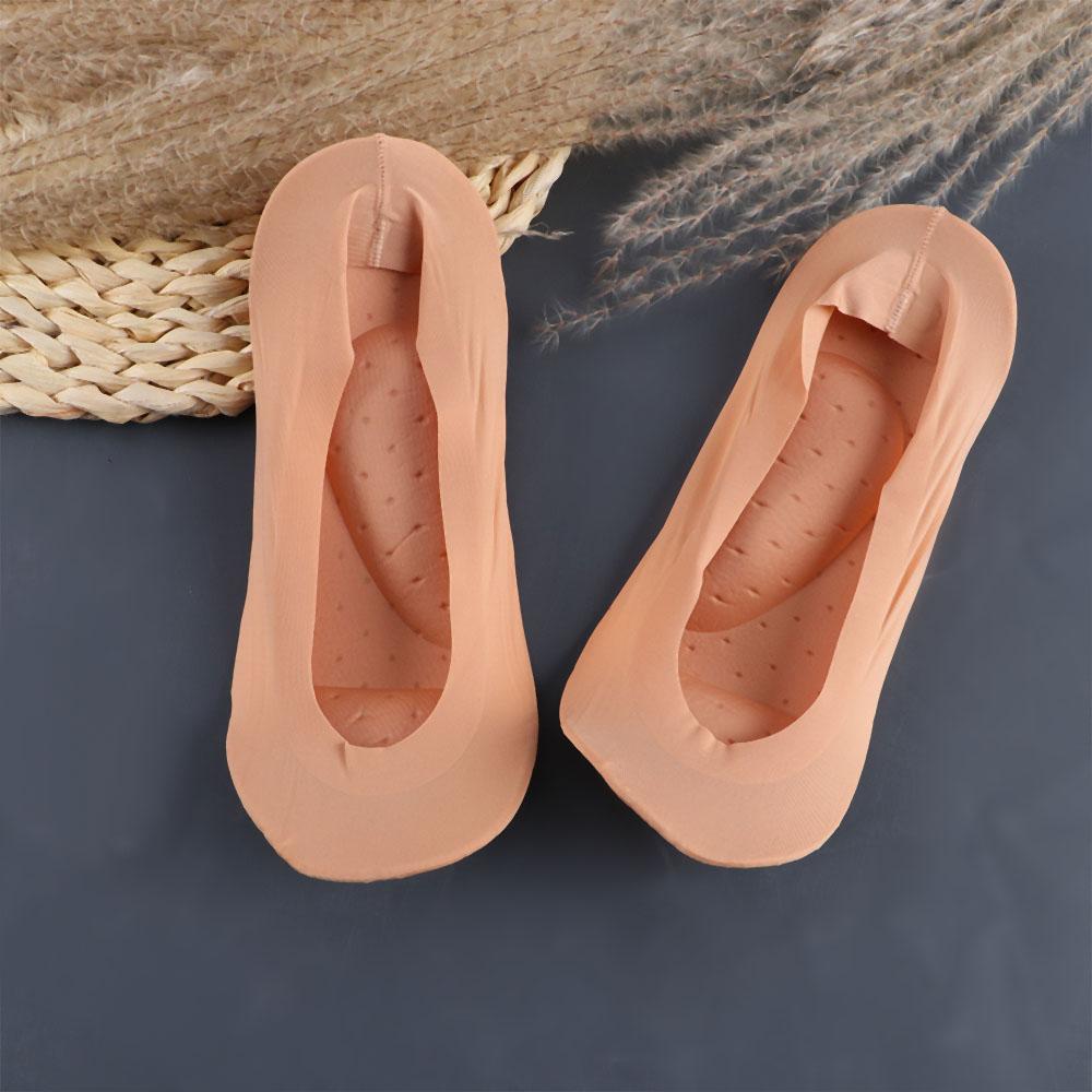 Women Summer Foot Massage with Gel Pads Health Care Arch Support Sock Slippers Invisible Socks 3D Socks