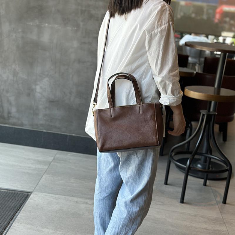 Johnature Простая сумка из натуральной кожи, женская сумка из натуральной мягкой натуральной яловой кожи, сумки на плечо и через плечо для отдыха