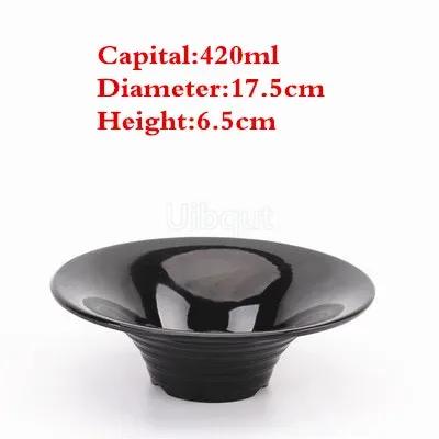 Melamine dessert bowl set porcelain like tableware colorful plastic bowl Ice cream creative salad bowl serving spoon plate