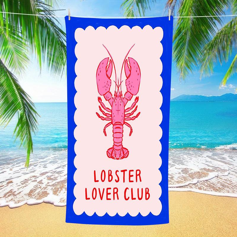 Sardine Can Collage Art Beach Towel Colorful Vintage Food Theme Quick Dry Microfiber Towel For Summer Pool Travel Women