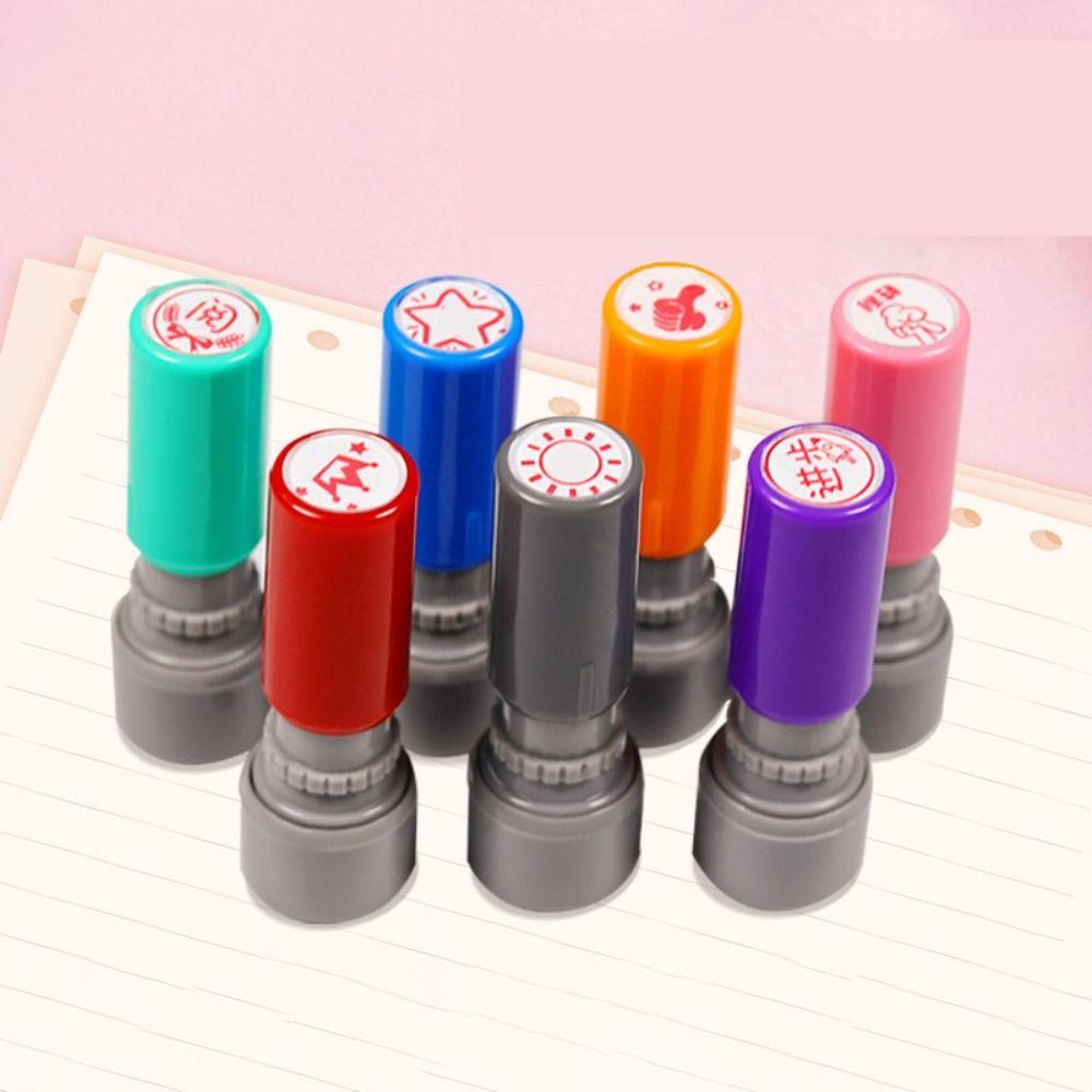 Штамп для поощрения учителя сделай сам, штампы с похвалой, штампы с эмодзи для похвалы, прочная печать с эмодзи