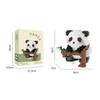 Panda 3D Конструктор Микро Кирпич Мелкие Частицы Собранный Алмазный Строительный Блок для Детей Мальчиков 6-10 Лет Игры Детский Подарок