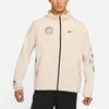 Nike Спортивная повседневная куртка с капюшоном и принтом алфавита из мультфильма, мужские куртки Gamboge DO6975-206