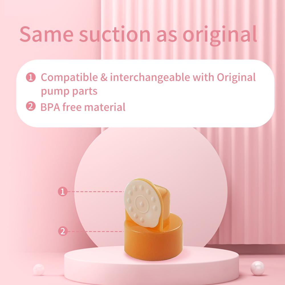 Breast Pump Parts Compatible with Medela, Membranes Valves for Breast Pump Accessories Breastfeeding Replacement Parts