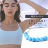 [MWJ TOKYO] Магнитное ожерелье для женщин, Стильное бирюзово-золотое, 32 грани, Ювелирный аксессуар, Роскошный, Натуральный камень, Камень силы, Для йоги, Сделано в Японии
