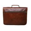Портфель-портфель из винтажной кожи, сумка-мессенджер для ноутбука, коричневая сумка через плечо