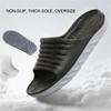 Mens Sport Slippers Arch Support Thick Cushion Slides Sandals Lightweight Comfort Orthotic Open Toe Slippers
