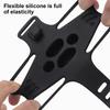 Bicycle Silicone Phone Holder Handlebar Mount Adjustable Anti-slip Shockproof Universal Cycling Mountain Road Bike Mobile Cell Phone Mount Band