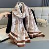 New 180x80Cm Large Soft Scarf Women Stylish Print Long Beach Shawl Handkerchief Summer Elegant Travel Wrap Hot