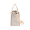3D Multi-Pocket Canvas Tote Bag: Stylish, Versatile Messenger & Lunch Box Bag