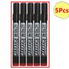 Oil-based Marker Pen Waterproof Quick Dry Black Blue Red Ink Permanent for Metal Glass Stationery Drawing Art School Supply