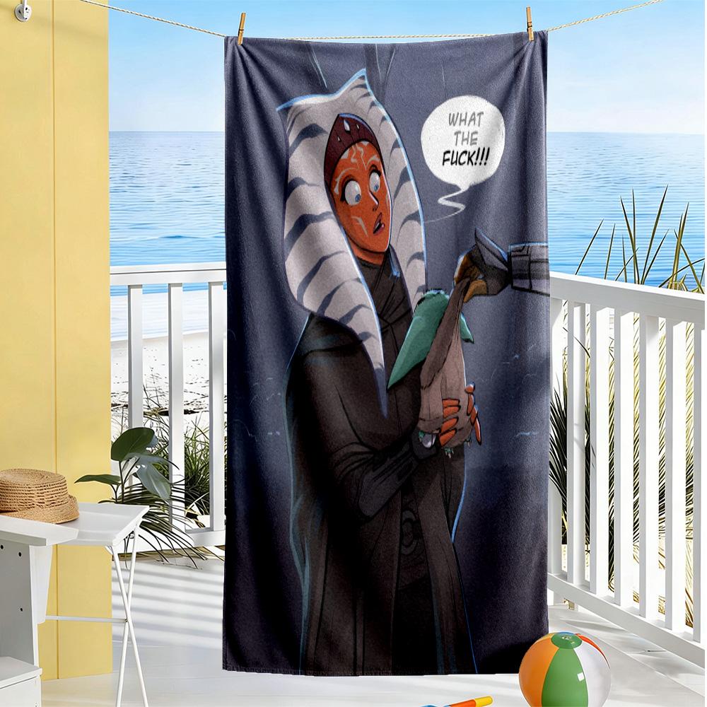 Star Wars Beach Towel Soft Durable Quick-Dry Comfortable Lightweight