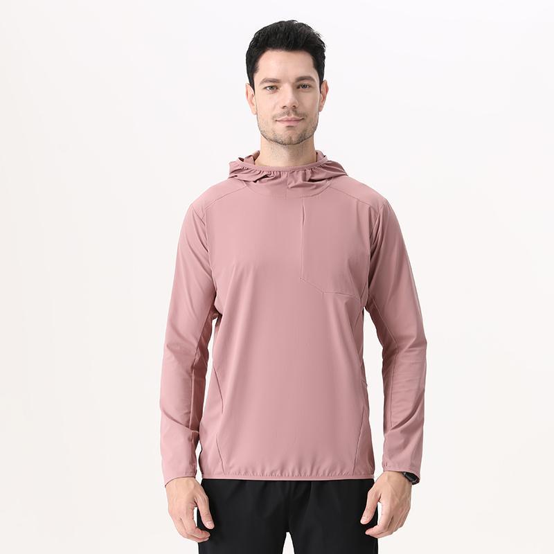 Ветрозащитная куртка для бега с капюшоном - Унисекс, водоотталкивающая, теплая, осенний спортивный пуловер для альпинизма
