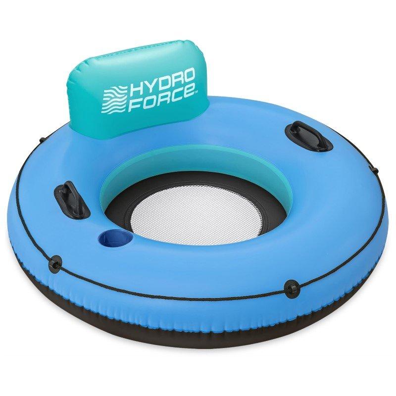 Inflatable Ring With Backrest Whitecap Rider 119 Cm Bestway 43108