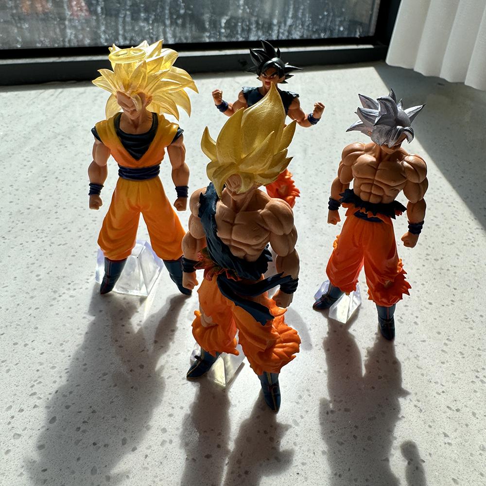 Оригинальные Готча-игрушки серии Dragon Ball HG Фигурка Сон Гоку из аниме Модель Украшения Игрушки