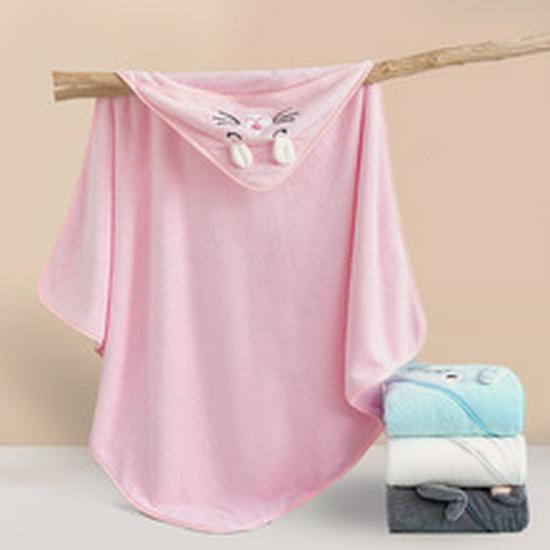 Cartoon Pattern Pure Cotton Baby Blanket & Bath Towel