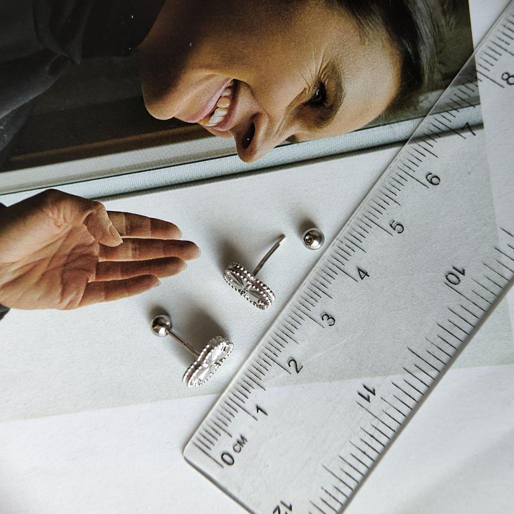 Серебряные серьги без камней (2182856)