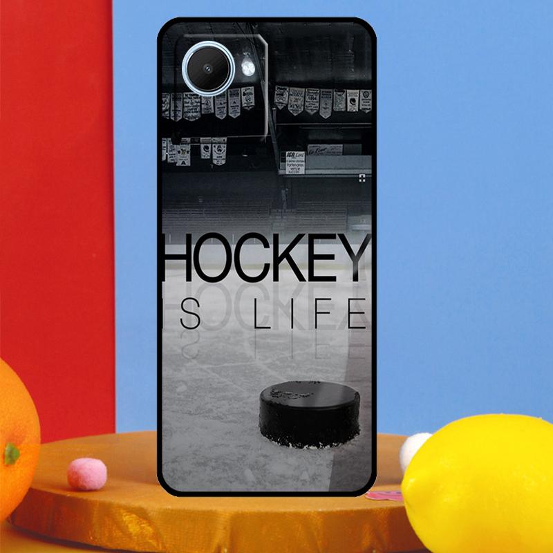 Чехол для Realme 15 Pro 13 12 11 10 14 Pro Plus C65 C67 C63 C61 C55 C51 C53 C35 C75 GT6 GT7 с изображением Хоккея